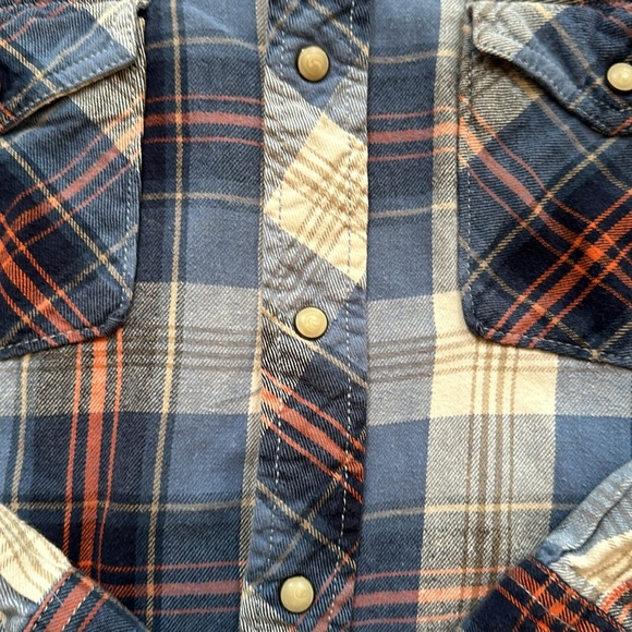 Western Style Flannel M - Picture 2 of 4